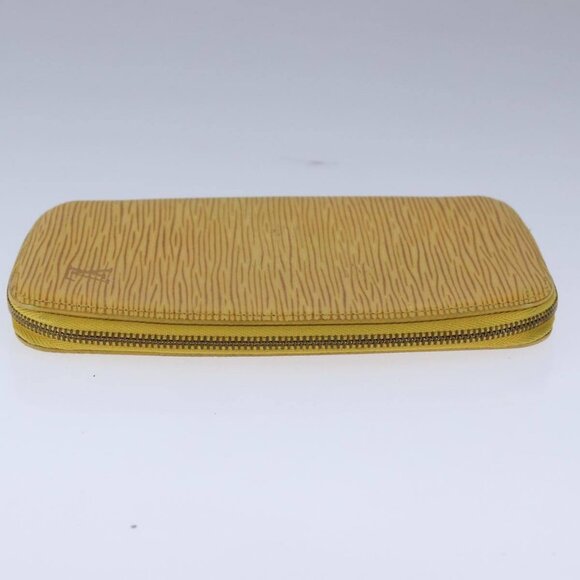 LOUIS VUITTON Epi Agenda Geode Travel Case Yellow M63879 LV Auth 107914 - Picture 6 of 16